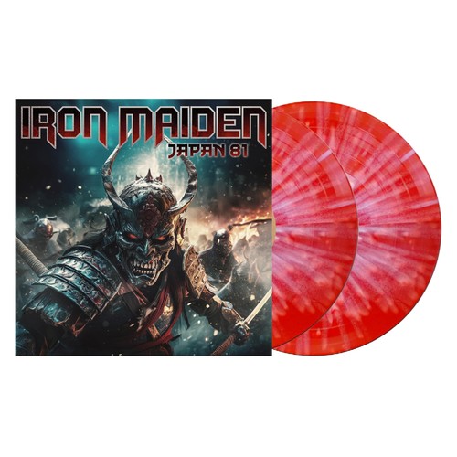 Iron maiden japan red - maiden,