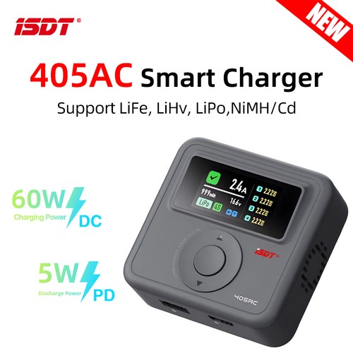 Isdt 405ac 60w caricabatteria - 405ac,