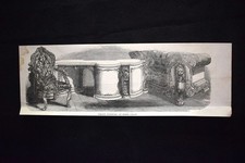 Mobili da biblioteca, dei signori Gillow Incisione del 1851