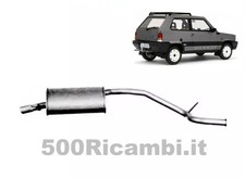 FIAT PANDA 141 86>03 4x4 MARMITTA SCARICO SILENZIATORE POSTERIORE