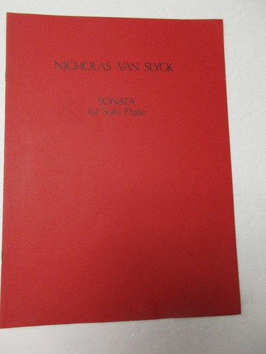 Nicholas van slyck sonata - nicholas,