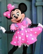 Costume Mascotte Minnie Natale