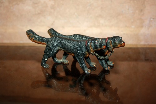 Chiens setter bronze - chiens,