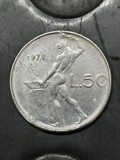 Moneta Rara 50 Lire 1978