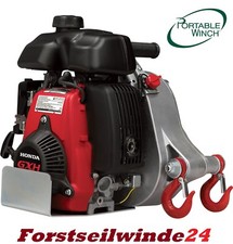 Verricello forestale, verricello PCW 5000 verricello a benzina, verricello a motore, portatile + corda da 100 m