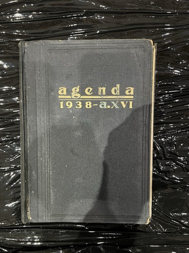 Agenda 1938 epoca fascista - 1938,