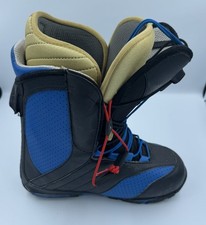 Stivali da snowboard uomo Nitro Team TLS stringati blu nero EU 41 1/3 US 9