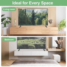 2x TV Stand Anti Slip Upgraded