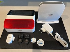 Allarme wifi ATM Domotic, include centralina, sirena wifi, 2 telecomandi e 1 sen