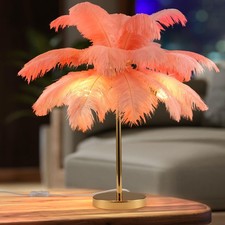 Modern Ostrich Feather Table
