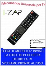 TELECOMANDO UNIVERSALE per DECODER SAT e DIGITALE i-ZAP iZAP SCEGLI MODELLO