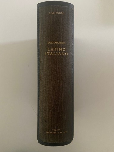 Dizionario latino italiano - dizionario,