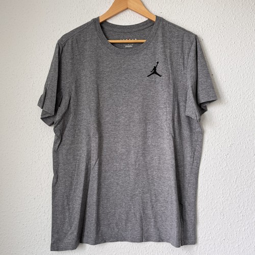 Shirt jordan logo grigio - t-shirt,