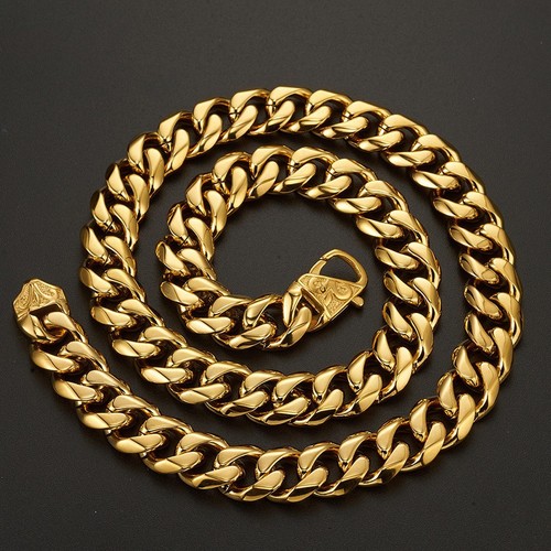Collana catena cubana miami - collana,