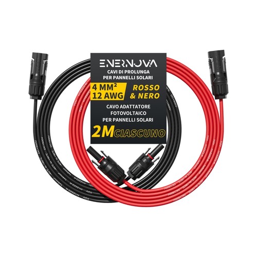 Cavo solare 4mm - solare, 4mm²/6mm²