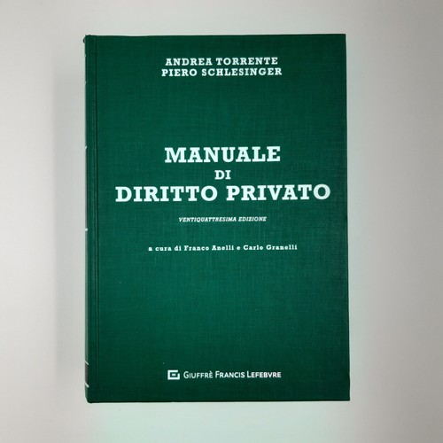 Manuale diritto privato - manuale,