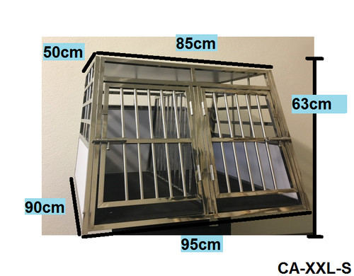 Box per cani double - cani, xxl