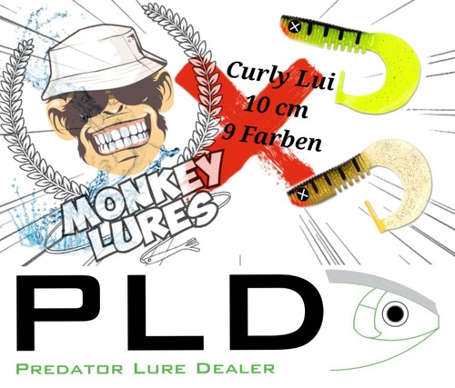 Monkey lures curly lui cm - monkey,