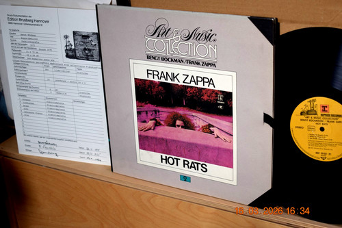 Frank zappa hot rats - frank, zappa: