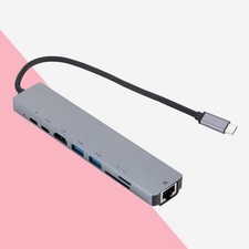 8 in 1 USB C a 2 USB 3.0 5