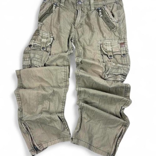 Pantaloni cargo grunge larghi