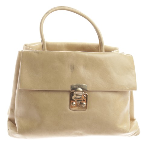 Borsa mano miu bianca - a,