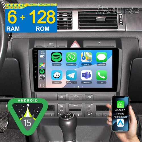 Autoradio 128gb android 15 - android,
