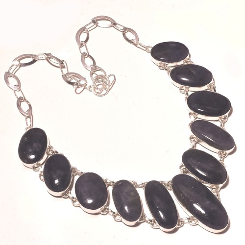 Collana iolite cab gemstone - iolite, cab's