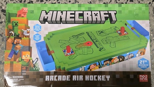 Minecraft arcade air hockey - arcade,
