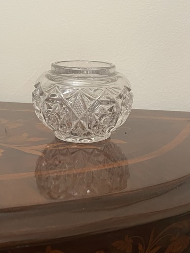 Vintage cut crystal - crystal, bowl