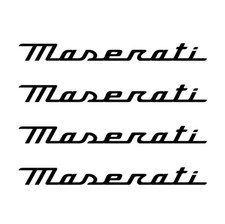 KIT 4 ADESIVI MASERATI PINZE