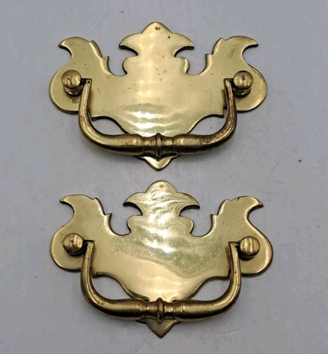 Vintage brass chippendale type - chippendale,