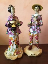 Ceramica anni ‘50 Coppia  di Asiatici Girardi?