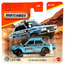 Matchbox '70 Datsun 510 Rally