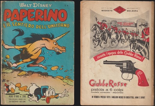 Albo oro 208 paperino il - 208,
