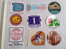 ADESIVI STICKERS PUBBLICITARI originali Anni 70/80/90 Scegli da menù tendina