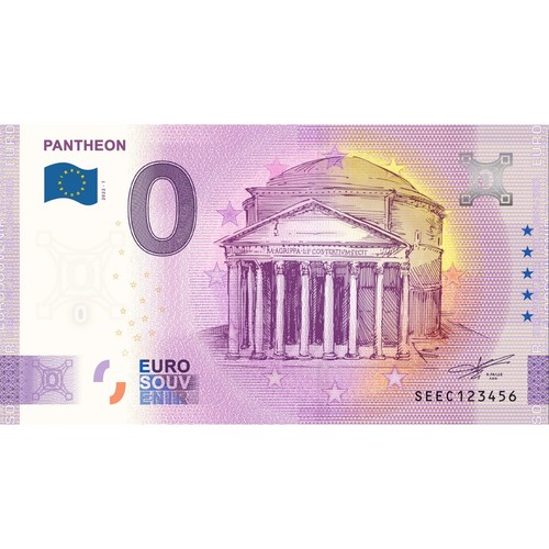 Zero euro souvenir - €,