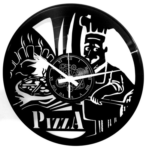 Orologio parete vinile - in,
