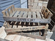 Vassoi vintage in legno patate