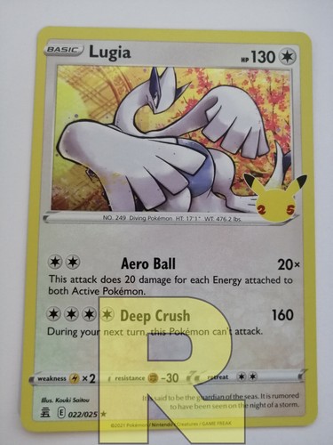 Lugia celebrations 022 025 - ®,