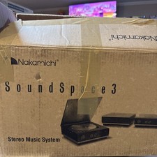 Nakamichi SoundSpace 3 Companion Subwoofer Unità Principale Sistema per Ricambi o Riparazione