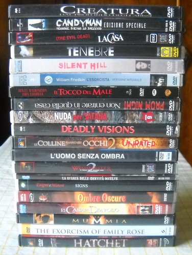 Stock dvd genere horror - dvd,