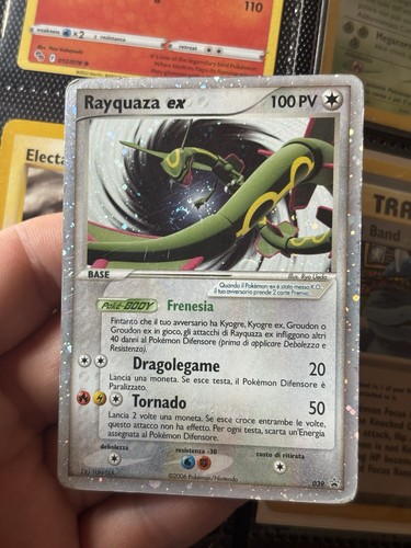 Rayquaza holo rare promo - ex,