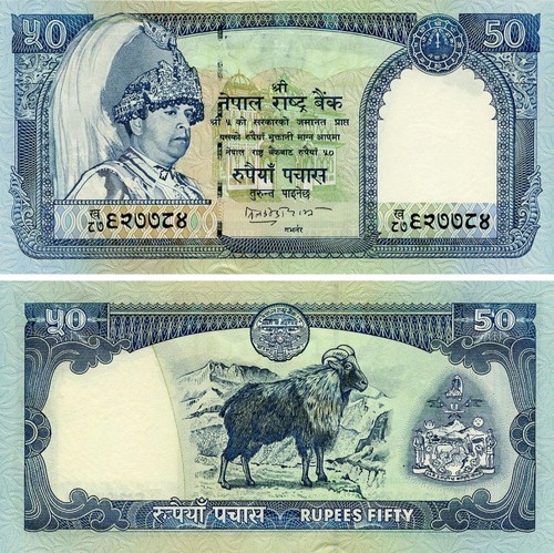 Nepal rupie 2002 - rupie,