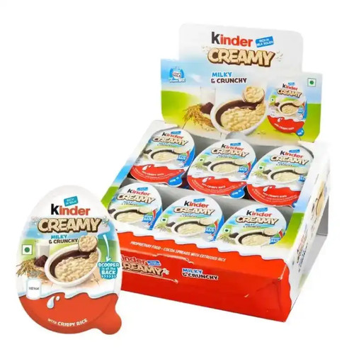 Kinder creamy milky crunchy - milky, &