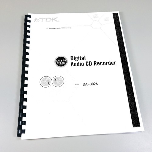 Tdk 3826 registratore - da-3826, 4x