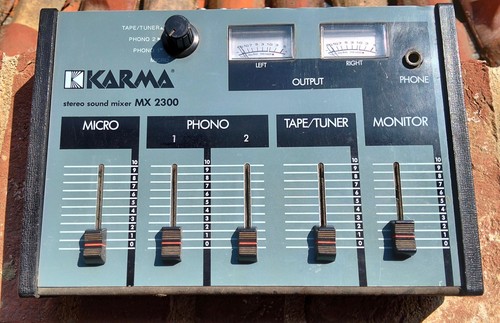 Karma stereo sound mixer audio - karma,