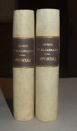 Dionigi alicarnasso - dionigi, d’alicarnasso