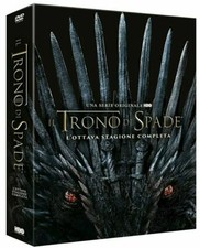 COFANETTO/BOX 4 DVD NUOVO SIG TRONO DI SPADE STAGIONE 8 OTTAVA COMPLETA