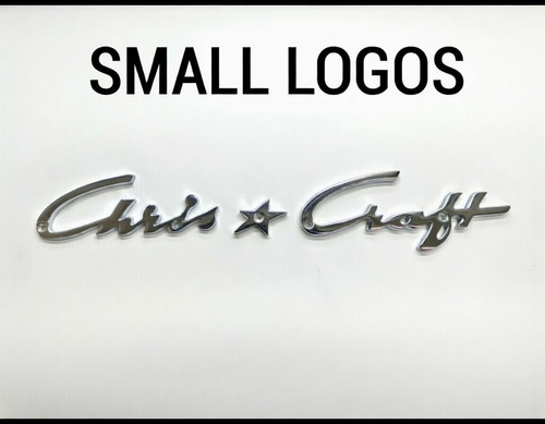 Chris craft emblems - emblems, size